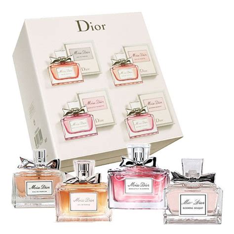 miss dior sets|Dior mini fragrance gift set.